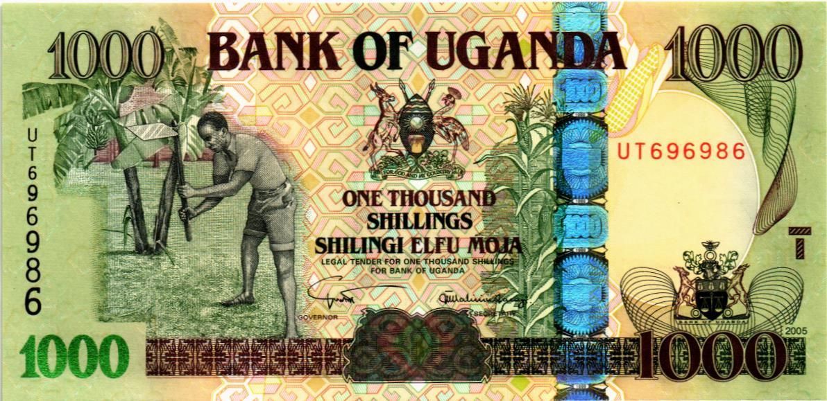 УГАНДА 1000 ШИЛЛИНГОВ мини 1