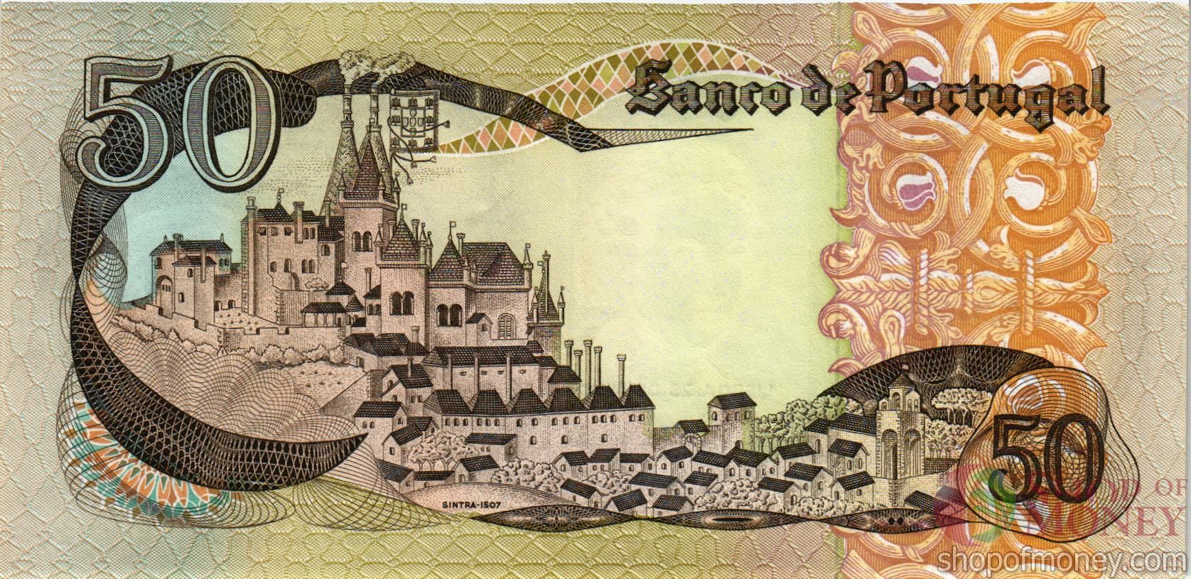 ПОРТУГАЛИЯ 50 ЭСКУДО мини 2