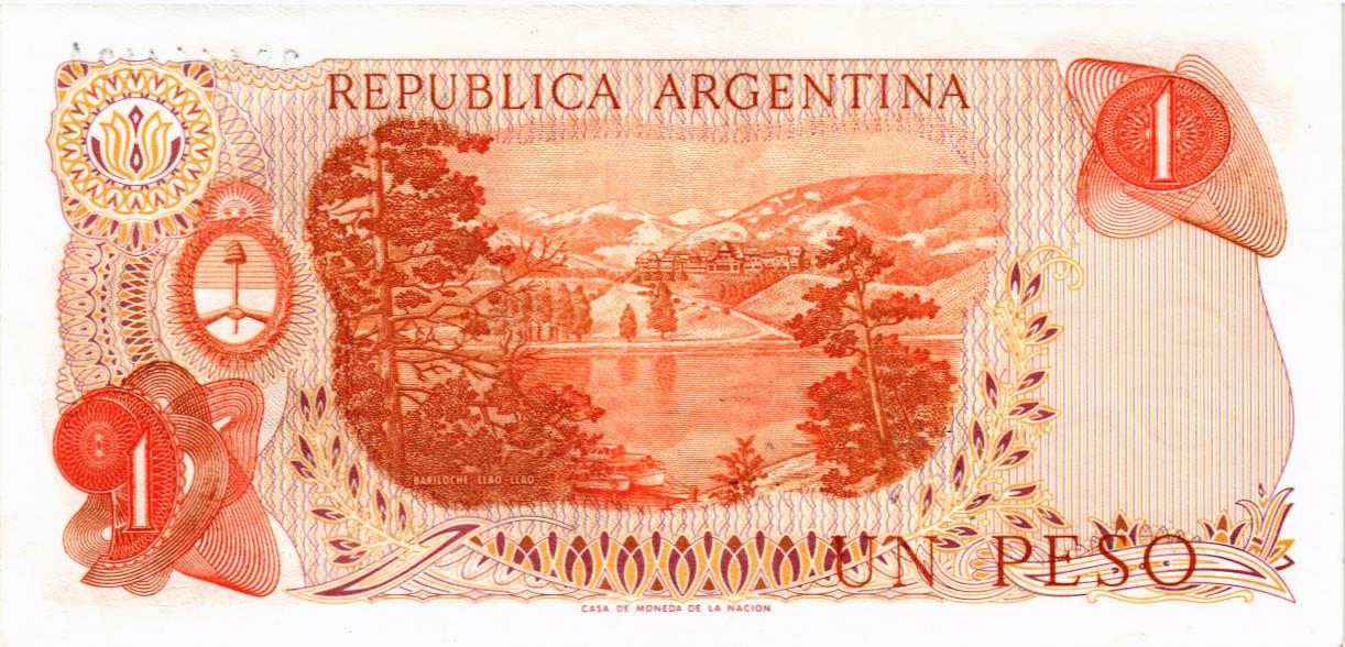 АРГЕНТИНА 1 ПЕСО мини 2