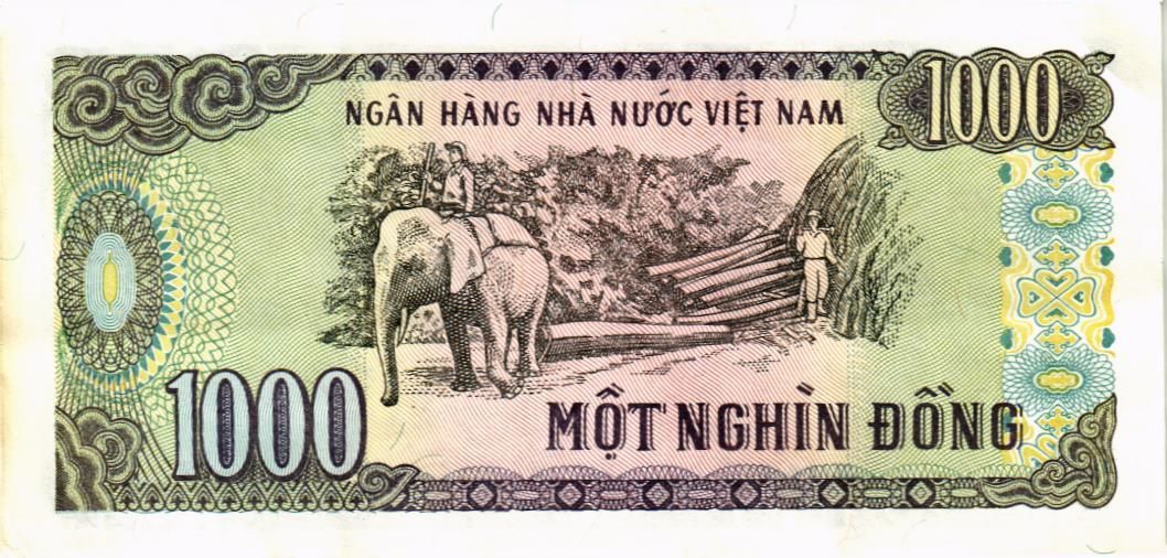 ВЬЕТНАМ 1000 ДОНГ мини 2