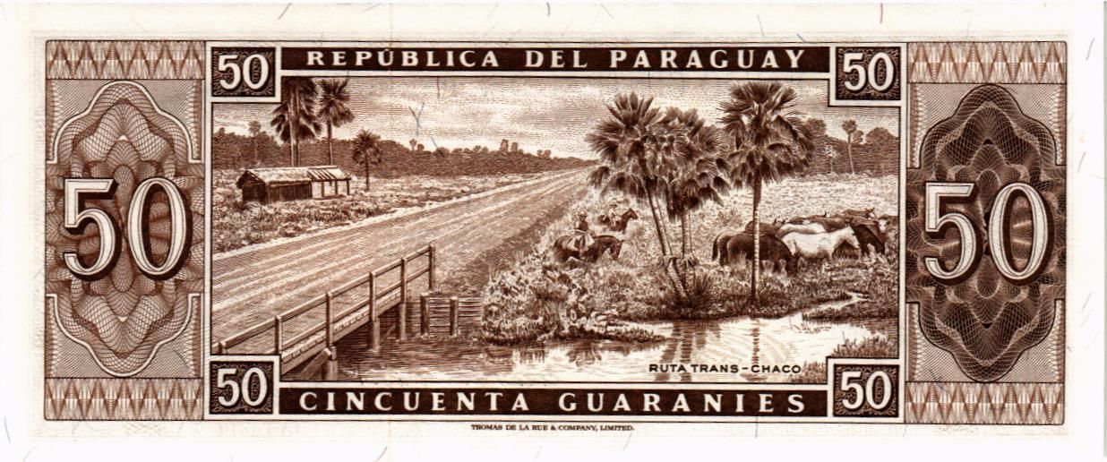 ПАРАГВАЙ 50 ГУАРАНИ мини 2