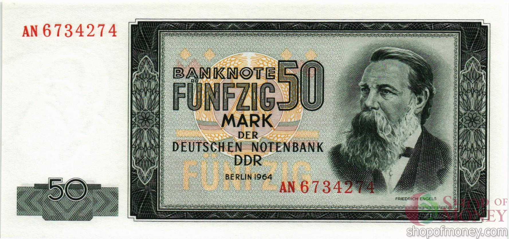 ГЕРМАНИЯ 50 МАРОК мини 1