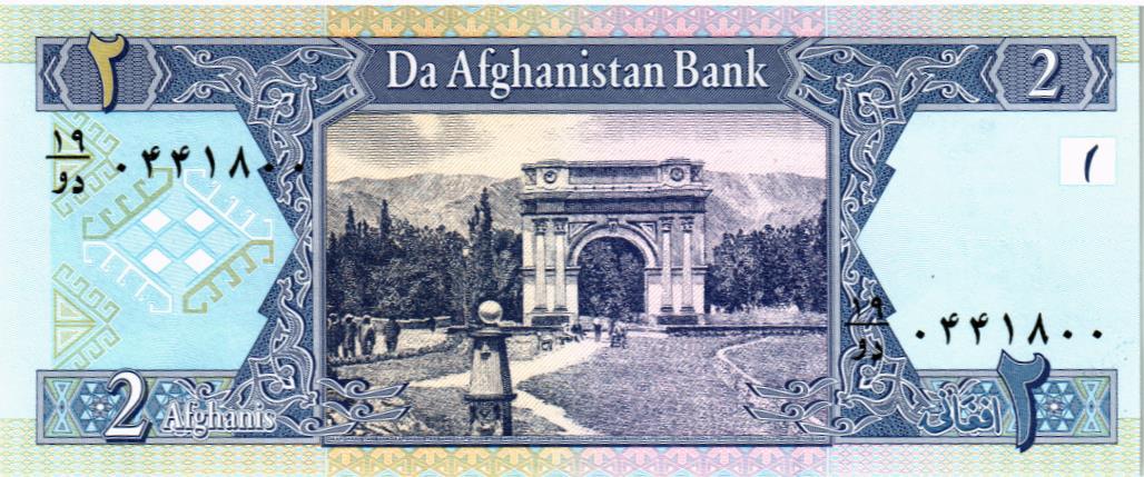АФГАНИСТАН 2 АФГАНИ мини 2