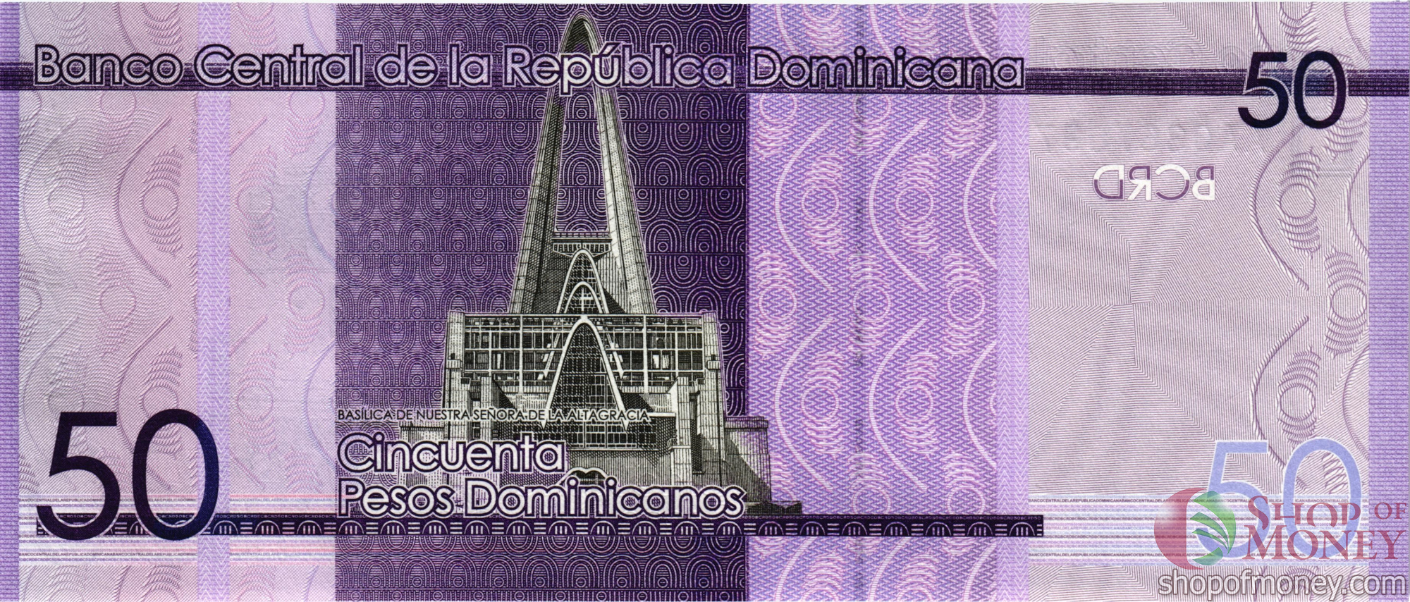 ДОМИНИКАНСКАЯ РЕСПУБЛИКА 50 ПЕСО мини 2