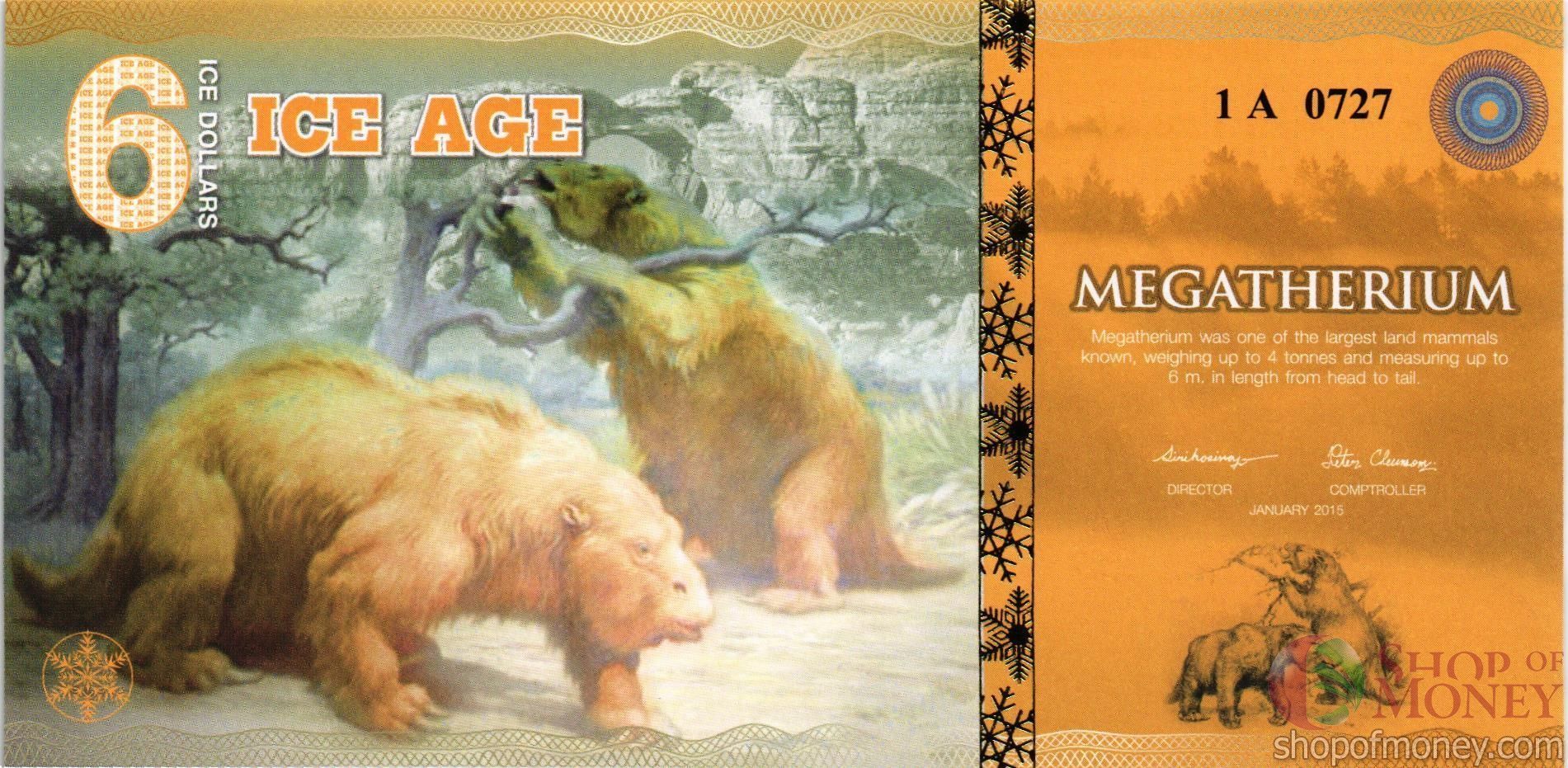 ЛЕДНИКОВЫЙ ПЕРИОД 6 ДОЛЛАРОВ мини 1