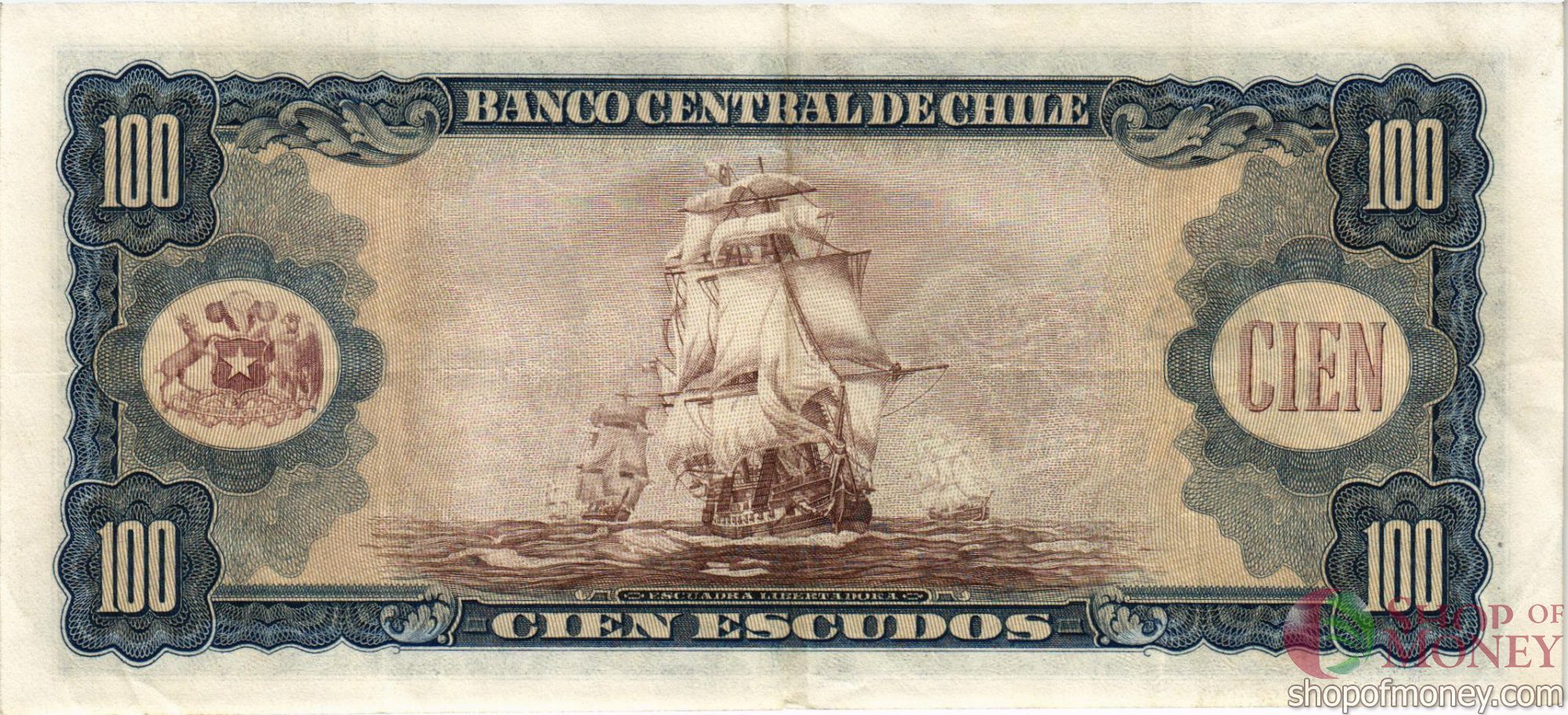 ЧИЛИ 100 ЭСКУДО мини 2