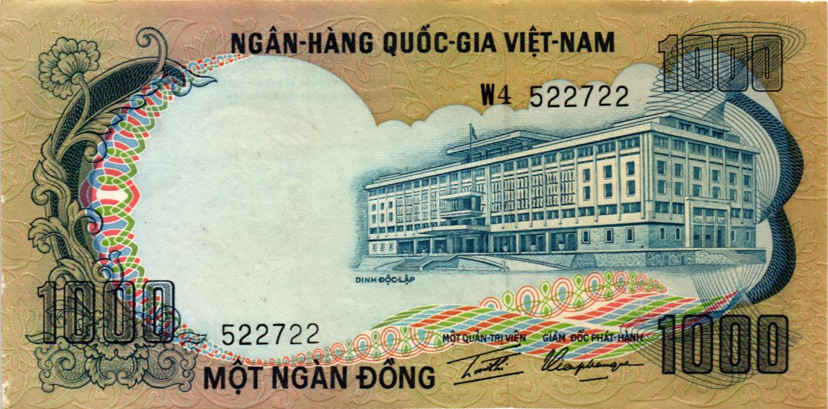 ЮЖНЫЙ ВЬЕТНАМ 1000 ДОНГ