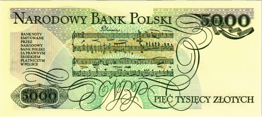 ПОЛЬША 5000 ЗЛОТЫХ мини 2