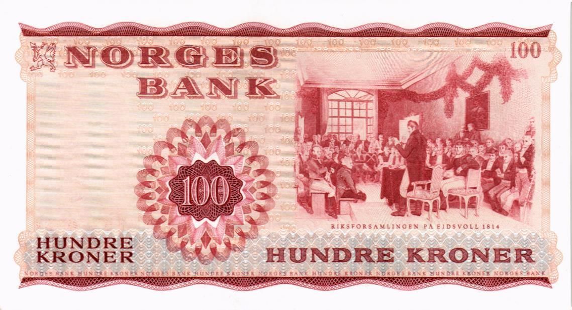 НОРВЕГИЯ 100 КРОН мини 2