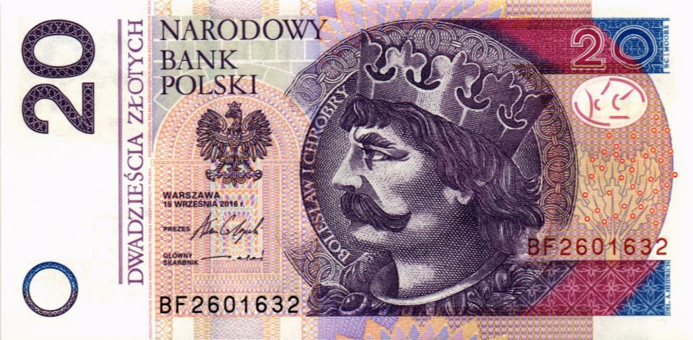 ПОЛЬША 20 ЗЛОТЫХ