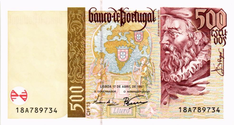 ПОРТУГАЛИЯ 500 ЭСКУДО
