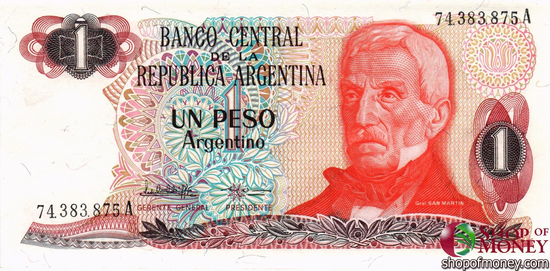 АРГЕНТИНА 1 ПЕСО
