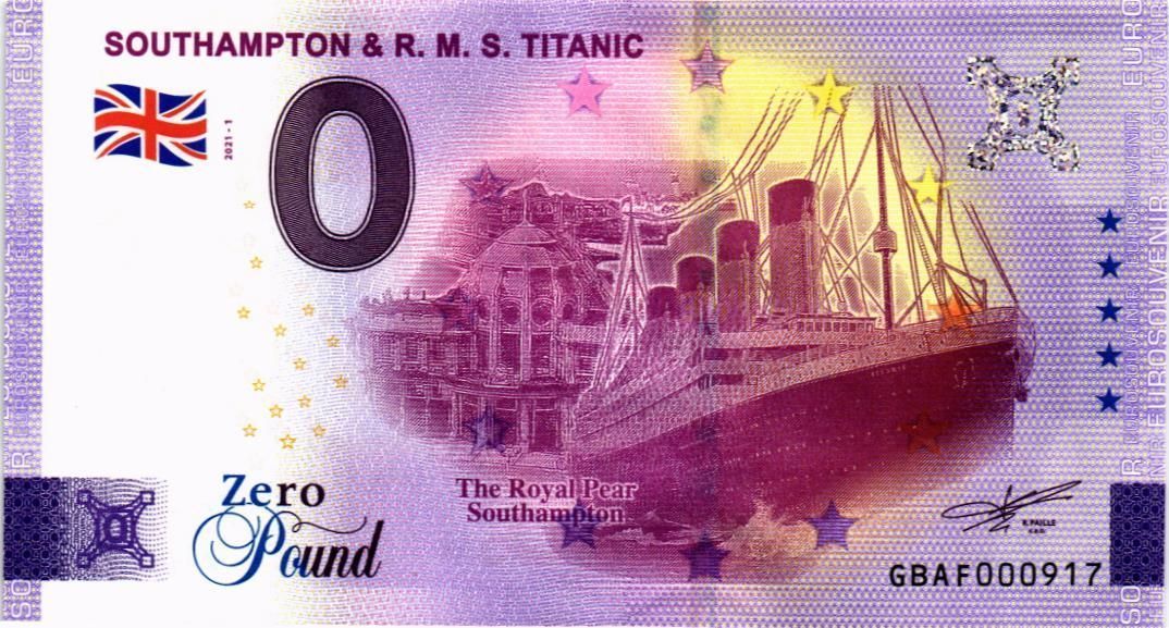 SOUTHAMPTON & R.M.S TITANIC 0 ЕВРО