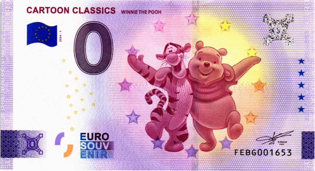 CARTOON CLASSICS (WINNIE THE POOH) 0 ЕВРО