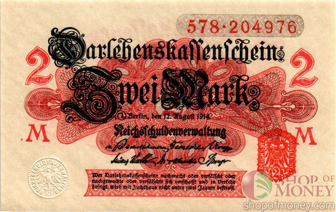 ГЕРМАНИЯ 2 МАРКИ