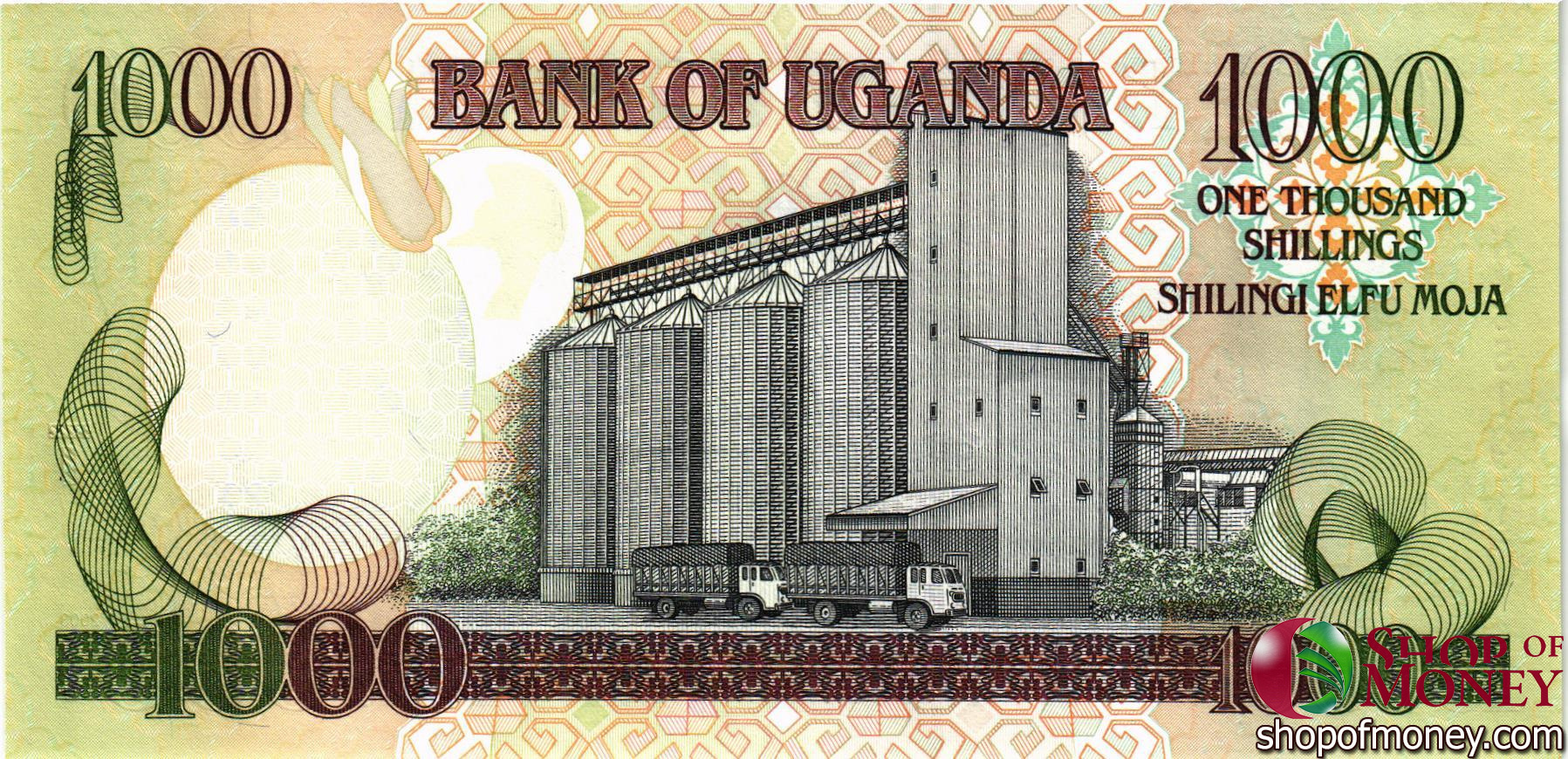 УГАНДА 10000 ШИЛЛИНГОВ мини 2