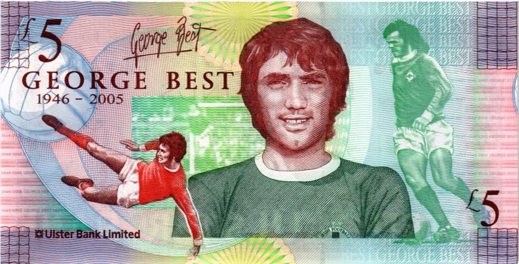 СЕВЕРНАЯ ИРЛАНДИЯ 5 ФУНТОВ (ULSTER BANK) мини 2