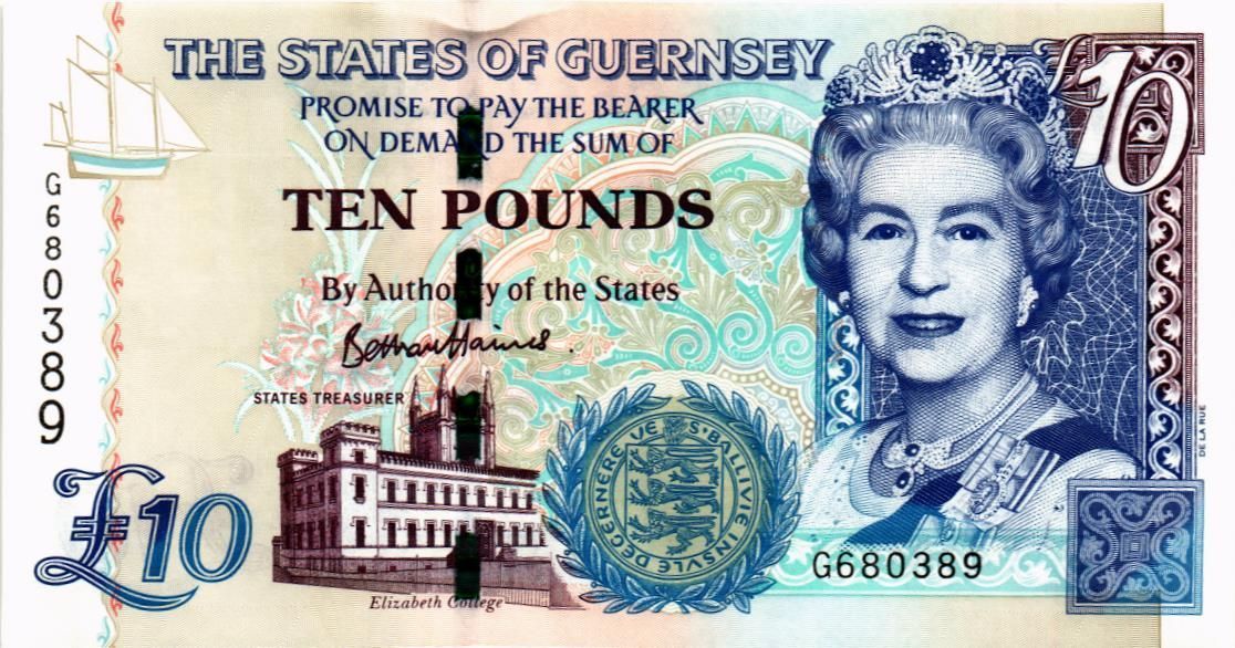 ГЕРНСИ 10 ФУНТОВ
