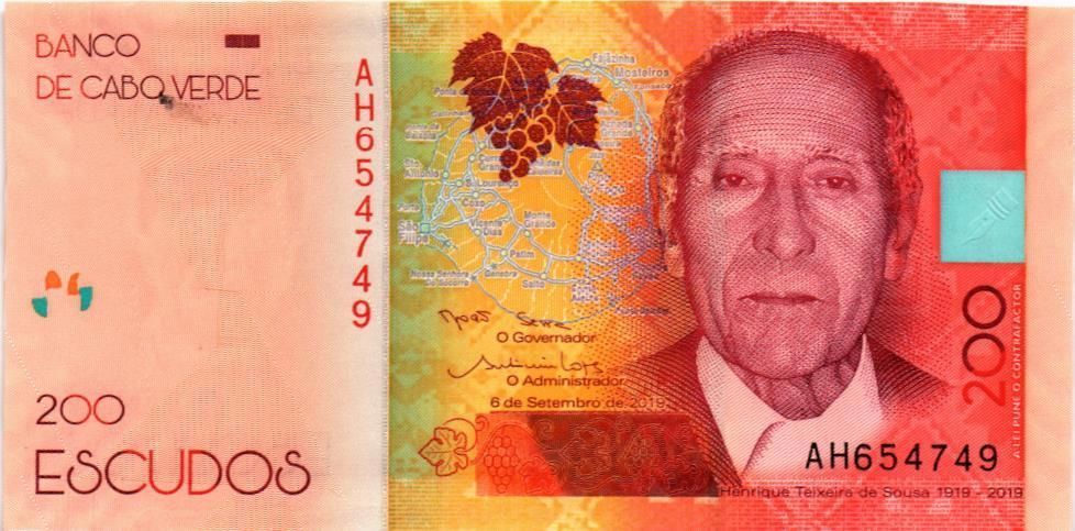 КАБО-ВЕРДЕ 200 ЭСКУДО мини 1