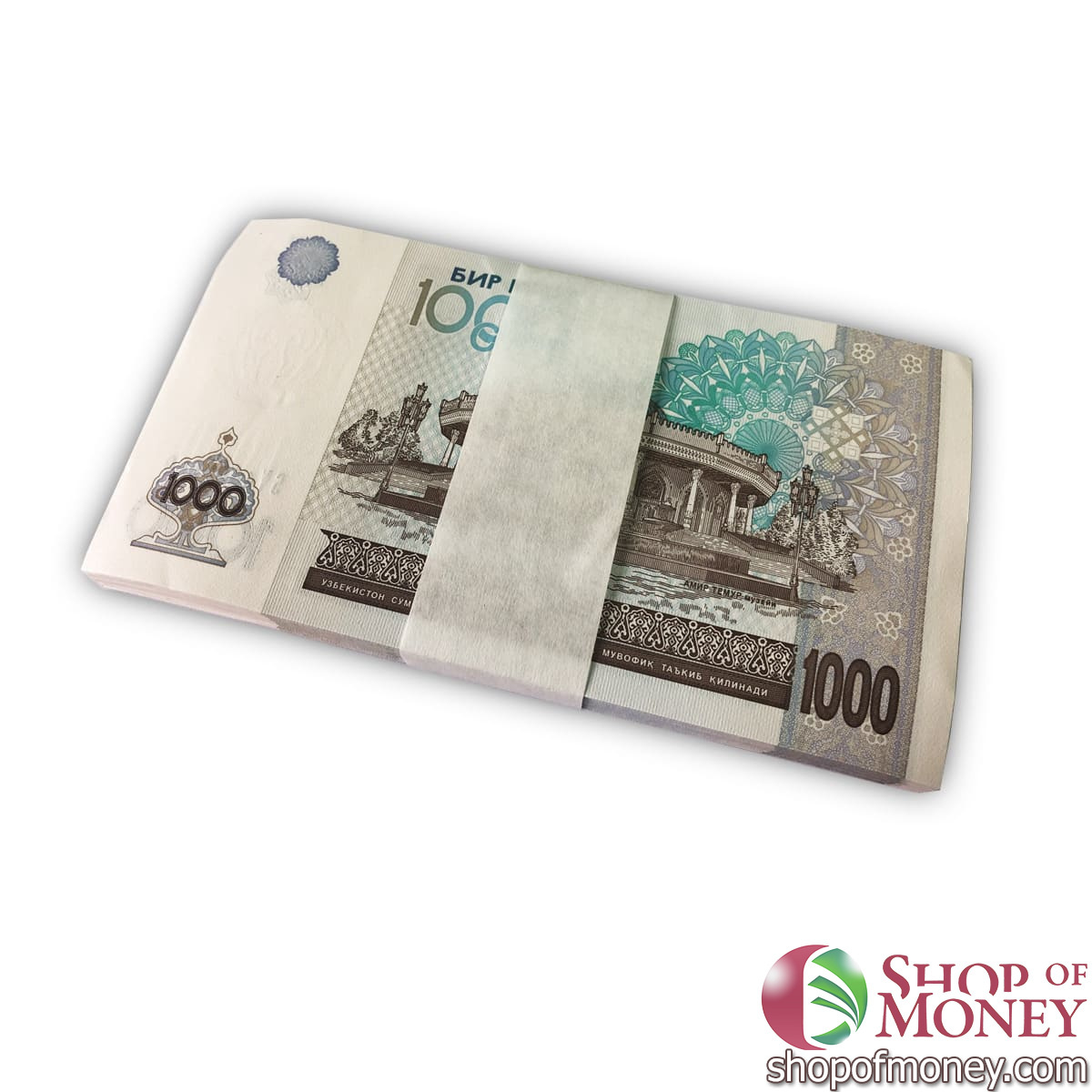 УЗБЕКИСТАН 1000 СУМ (100 БАНКНОТ) мини 2