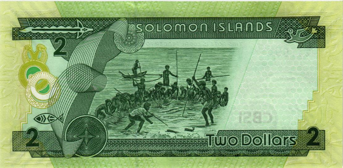 СОЛОМОНОВЫ ОСТРОВА 2 ДОЛЛАРА мини 2