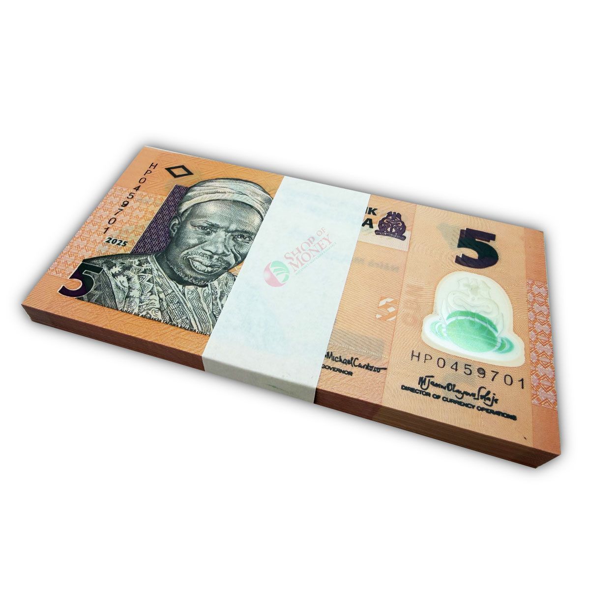 НИГЕРИЯ 5 НАЙРА (100 БАНКНОТ) мини 1