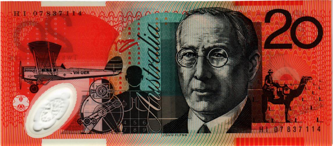 АВСТРАЛИЯ 20 ДОЛЛАРОВ мини 2