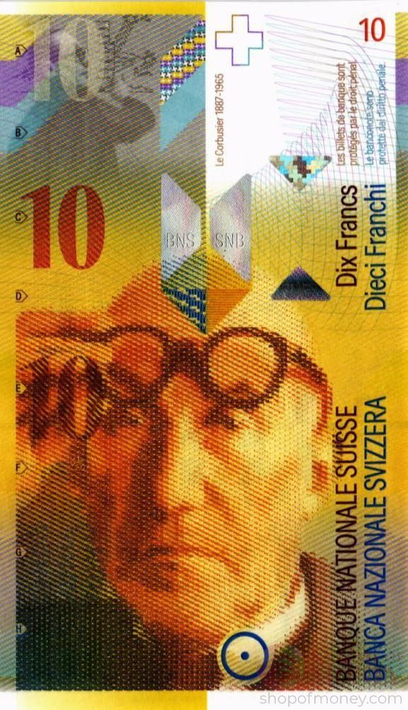 ШВЕЙЦАРИЯ 10 ФРАНКОВ