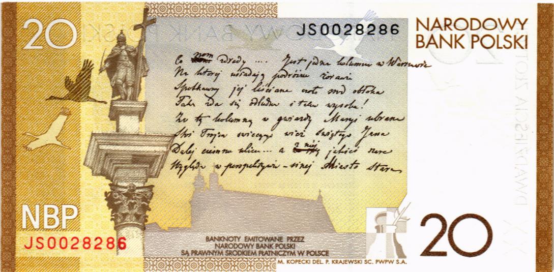 ПОЛЬША 20 ЗЛОТЫХ (В БУКЛЕТЕ) мини 3