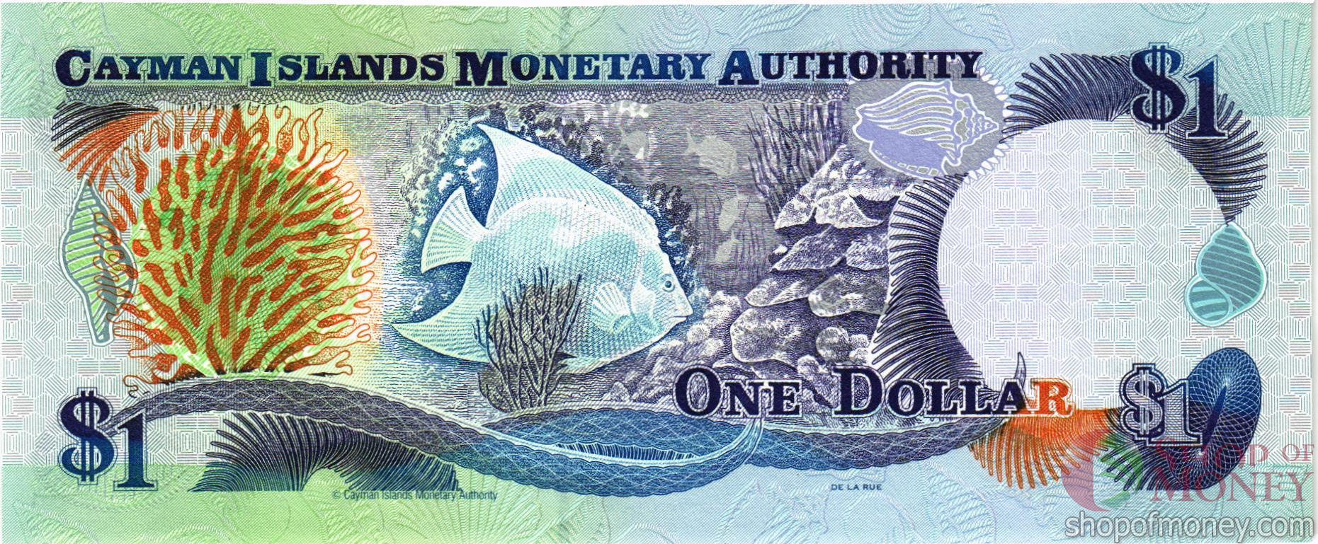 КАЙМАНОВЫ ОСТРОВА 1 ДОЛЛАР (C/1) мини 2