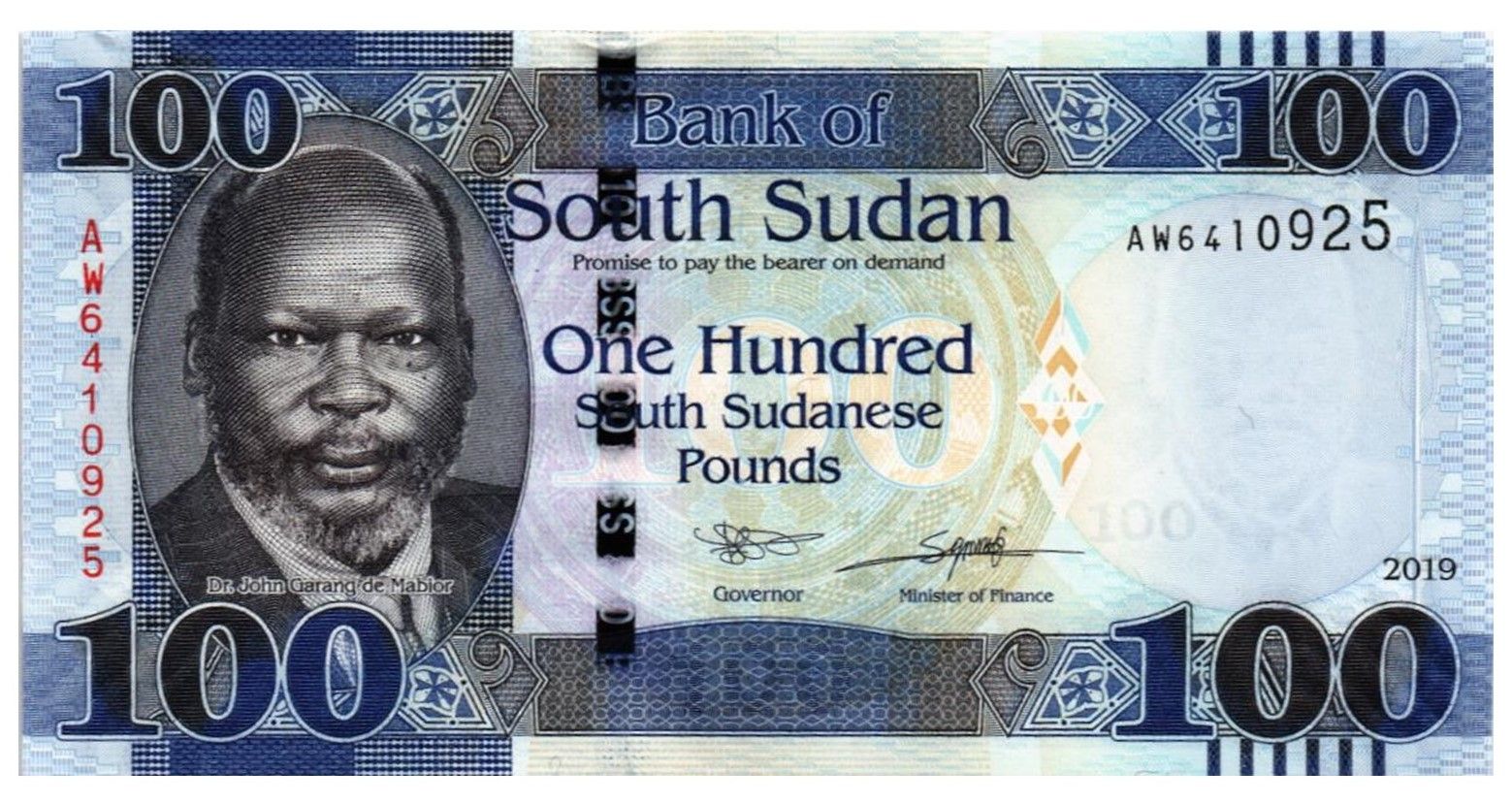 ЮЖНЫЙ СУДАН 100 ФУНТОВ мини 1
