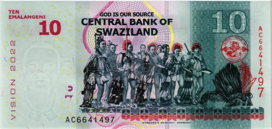 СВАЗИЛЕНД 10 ЭМАЛАНГЕНИ мини 2