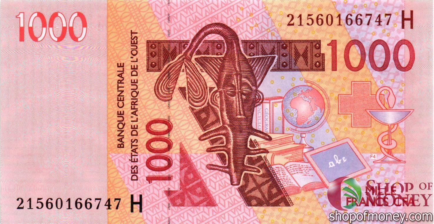 НИГЕР 1000 ФРАНКОВ