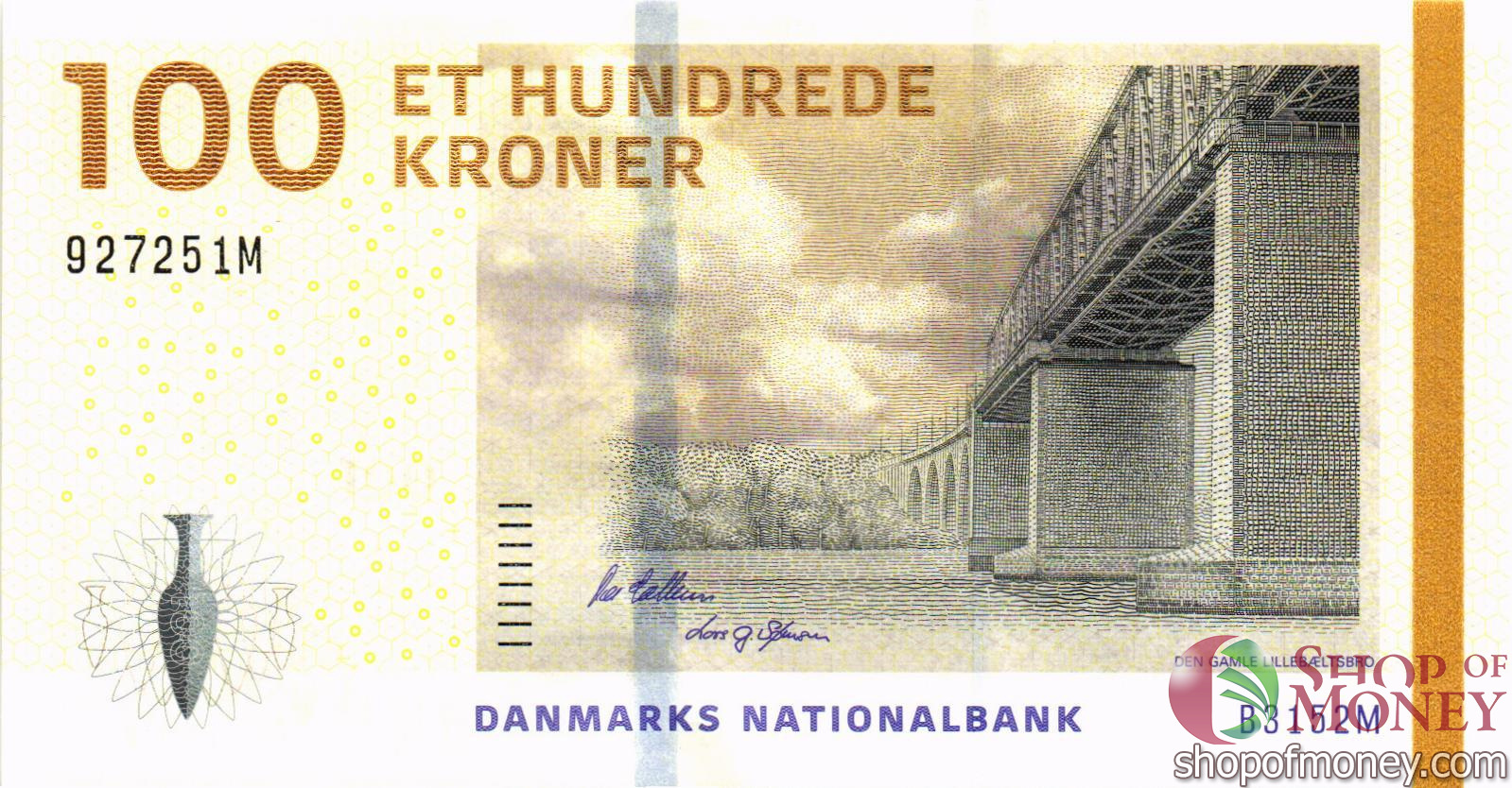 ДАНИЯ 100 КРОН мини 1