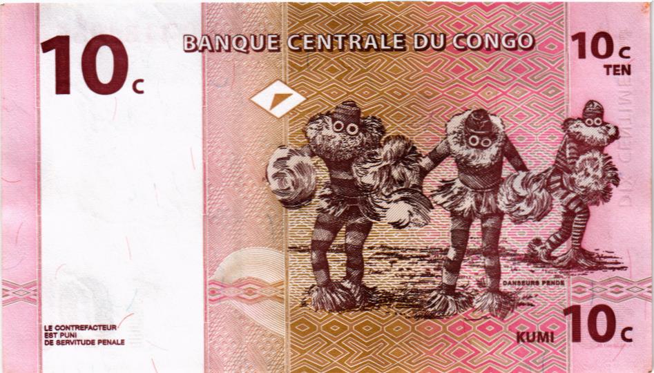 КОНГО ДР 10 САНТИМОВ мини 2