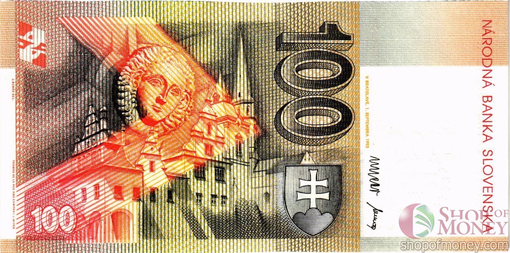 СЛОВАКИЯ 100 КРОН мини 2