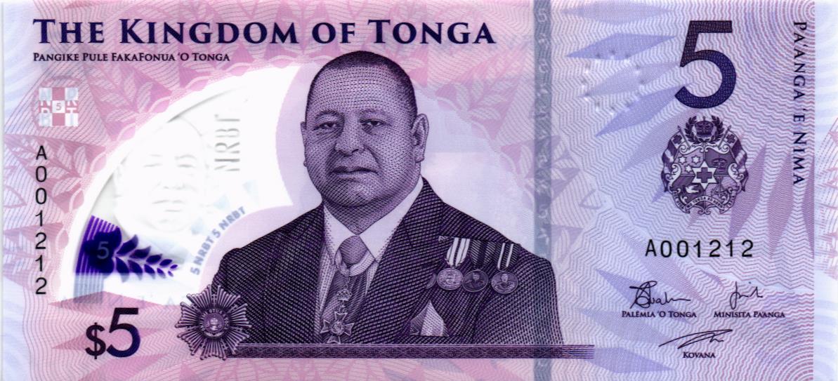 ТОНГА 5 ПААНГА #A001212 мини 1