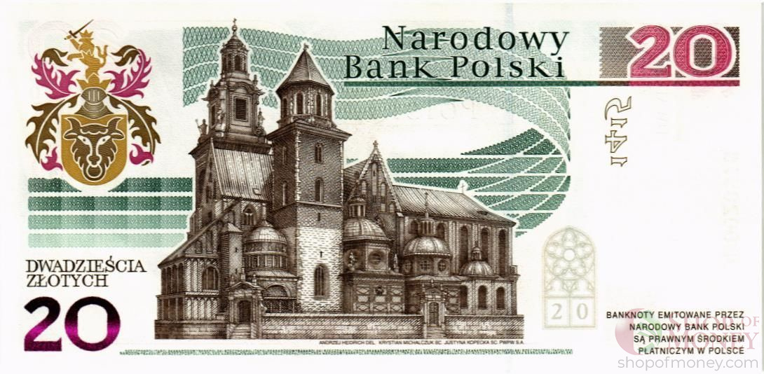 ПОЛЬША 20 ЗЛОТЫХ (В БУКЛЕТЕ) мини 3