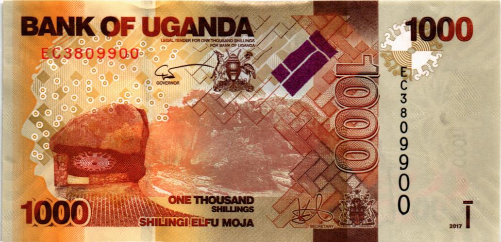 УГАНДА 1000 ШИЛЛИНГОВ