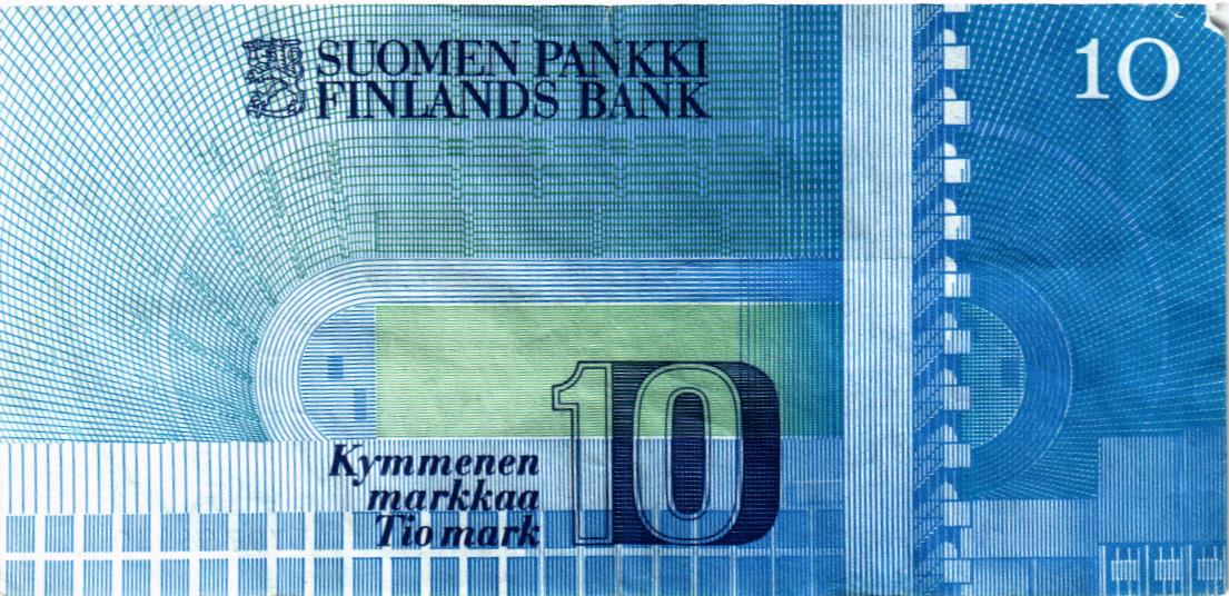 ФИНЛЯНДИЯ 10 МАРОК мини 2