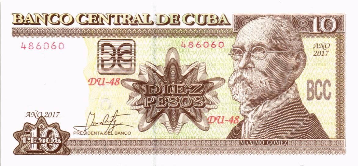 КУБА 10 ПЕСО мини 1