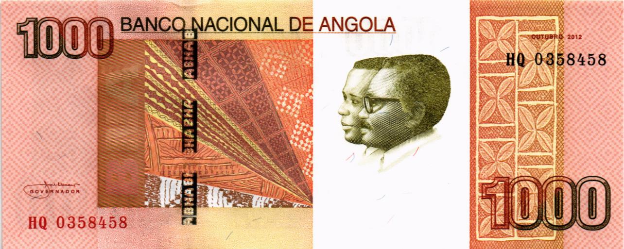 АНГОЛА 1000 КВАНЗА мини 1