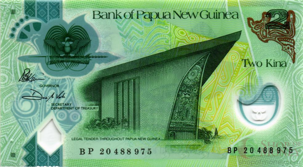 ПАПУА-НОВАЯ ГВИНЕЯ 2 КИНА мини 1