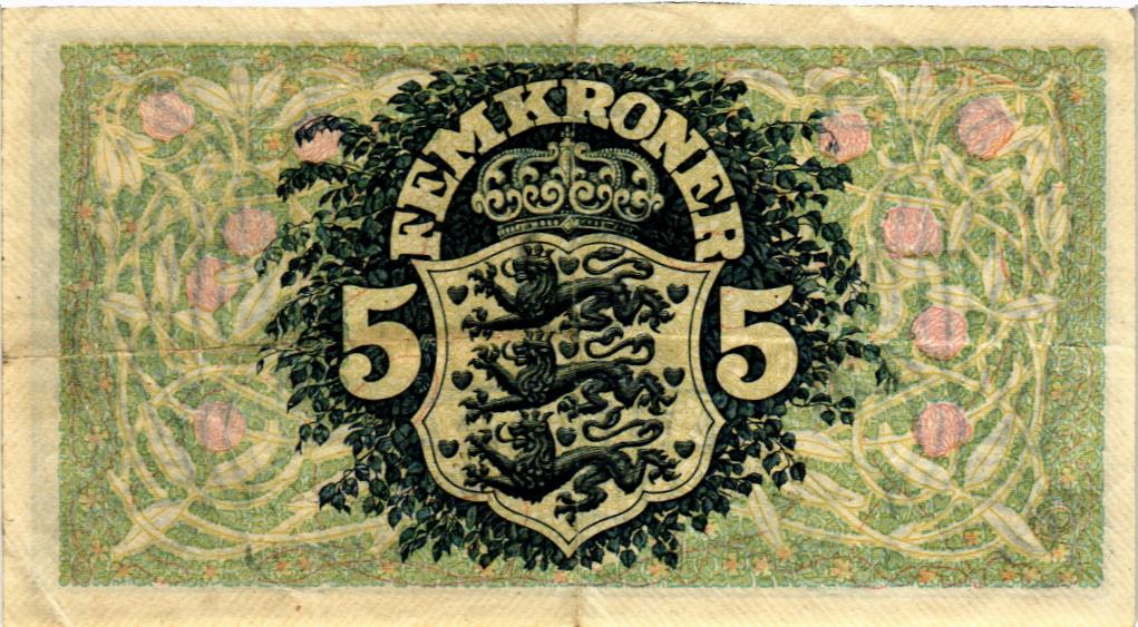 ДАНИЯ 5 КРОН (J) мини 2