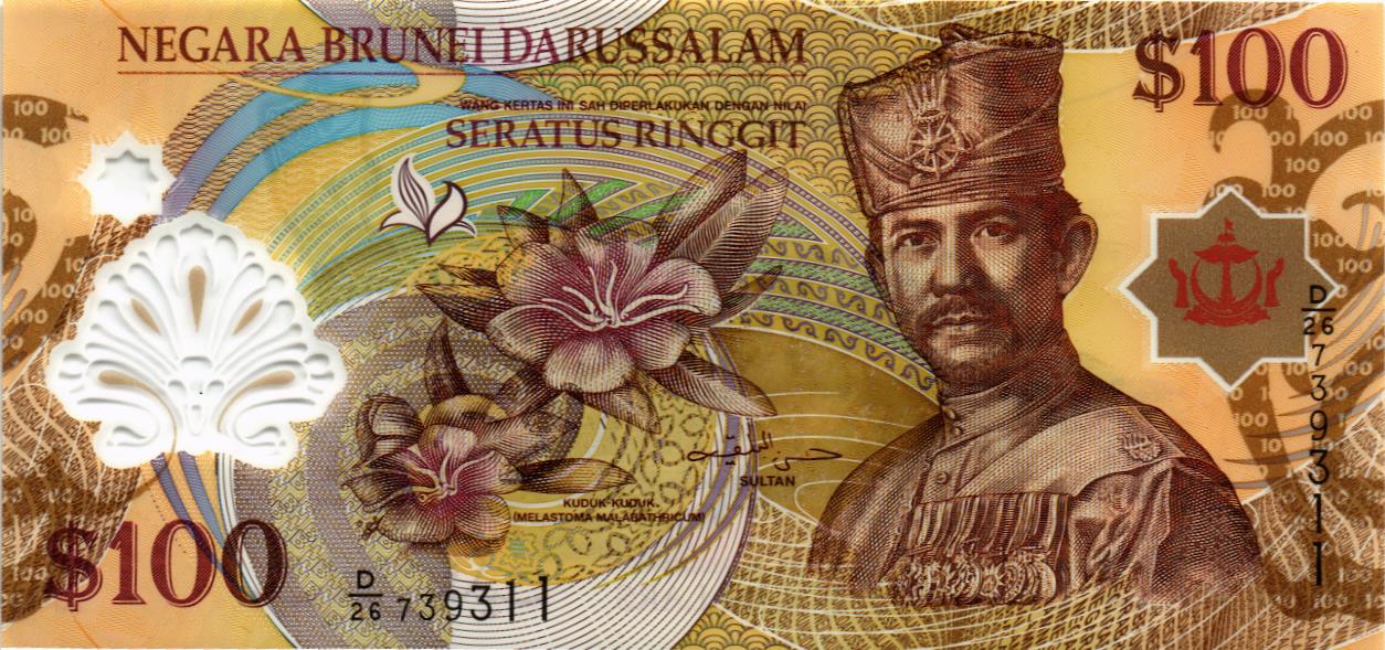БРУНЕЙ 100 РИНГГИТ