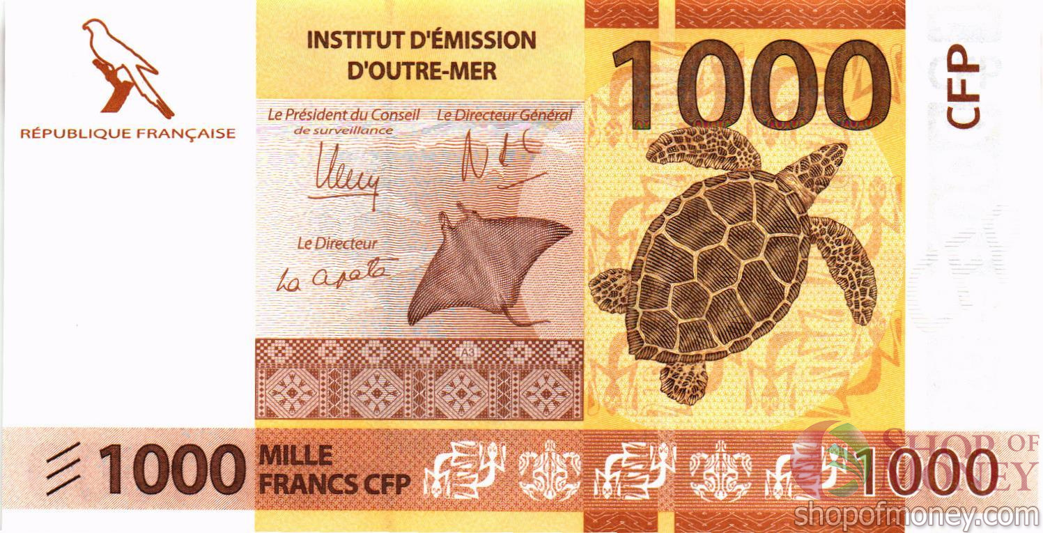ФРАНЦУЗСКАЯ ПОЛИНЕЗИЯ 1000 ФРАНКОВ