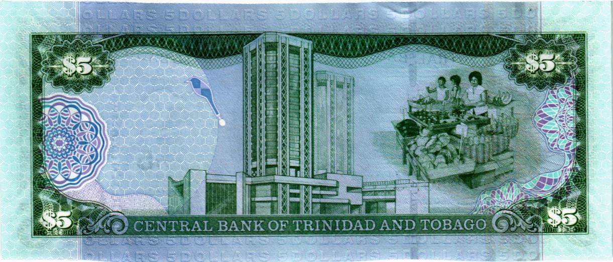 ТРИНИДАД И ТОБАГО 5 ДОЛЛАРОВ мини 2