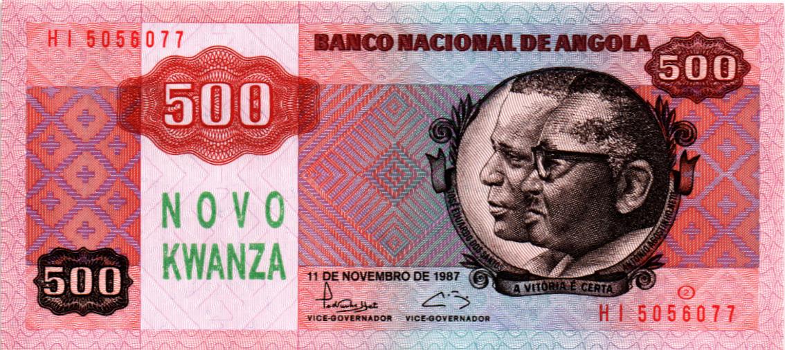 АНГОЛА 500 КВАНЗА
