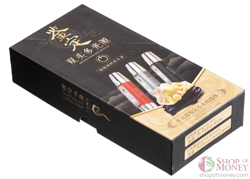 УНИВЕРСАЛЬНЫЙ УЛЬТРАФИОЛЕТОВЫЙ LED ФОНАРЬ 6 ТИПОВ ЦВЕТА