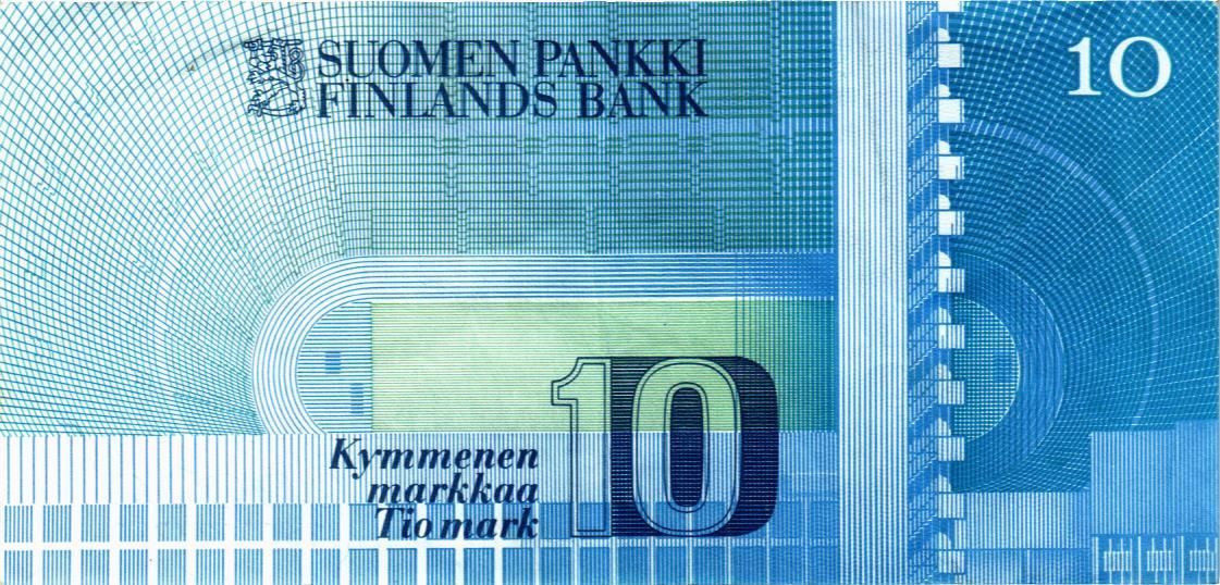 ФИНЛЯНДИЯ 10 МАРОК мини 2